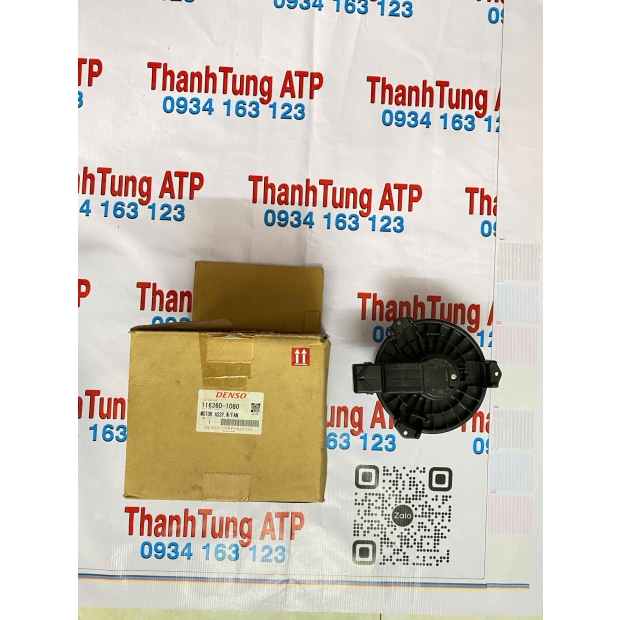 Quạt dàn lạnh điều hòa Toyota Vios (2008_2013) – 116360-1080 hàng Denso Japan