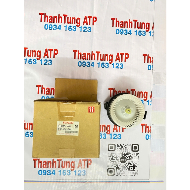 Quạt dàn lạnh điều hòa Toyota Vios (2008_2013) – 116360-1080 hàng Denso Japan