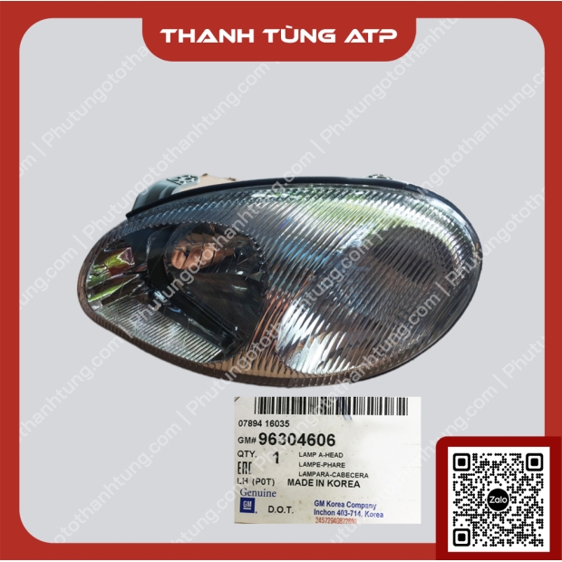 ĐÈN PHA TRÁI DAEWOO LANOS 96304606