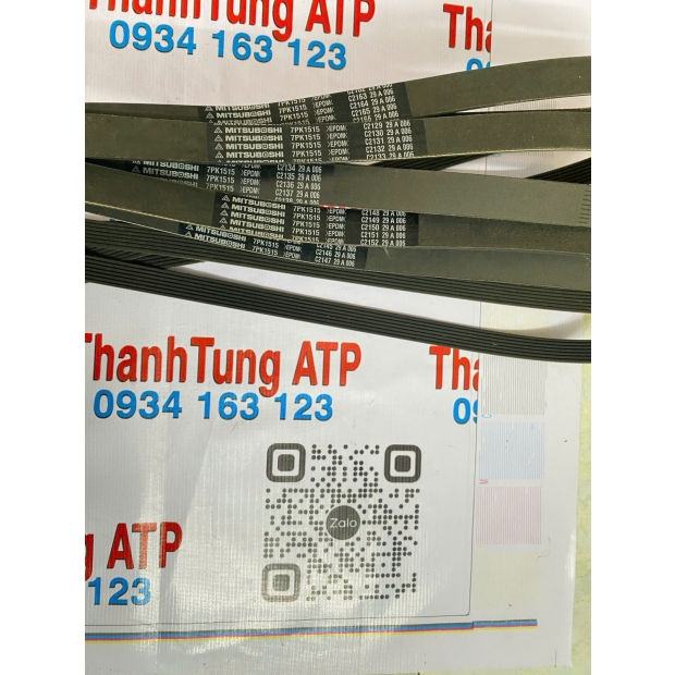 Dây curoa 7PK1515 Toyota Fortuner và Hilux máy dầu 2.5L
