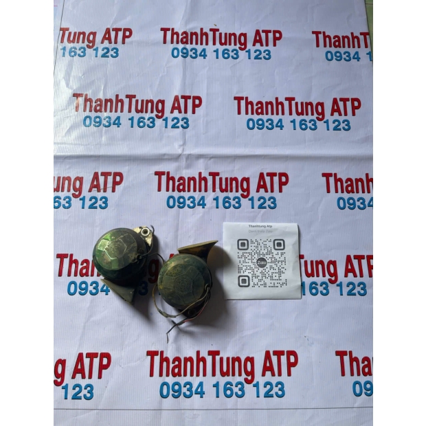 Cặp kèn điện Nabira, Laceti, Cruze,... các dòng xe du lịch 12V ( Hàng tháo xe)